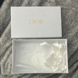 Dior White Gift Box with Ribbon